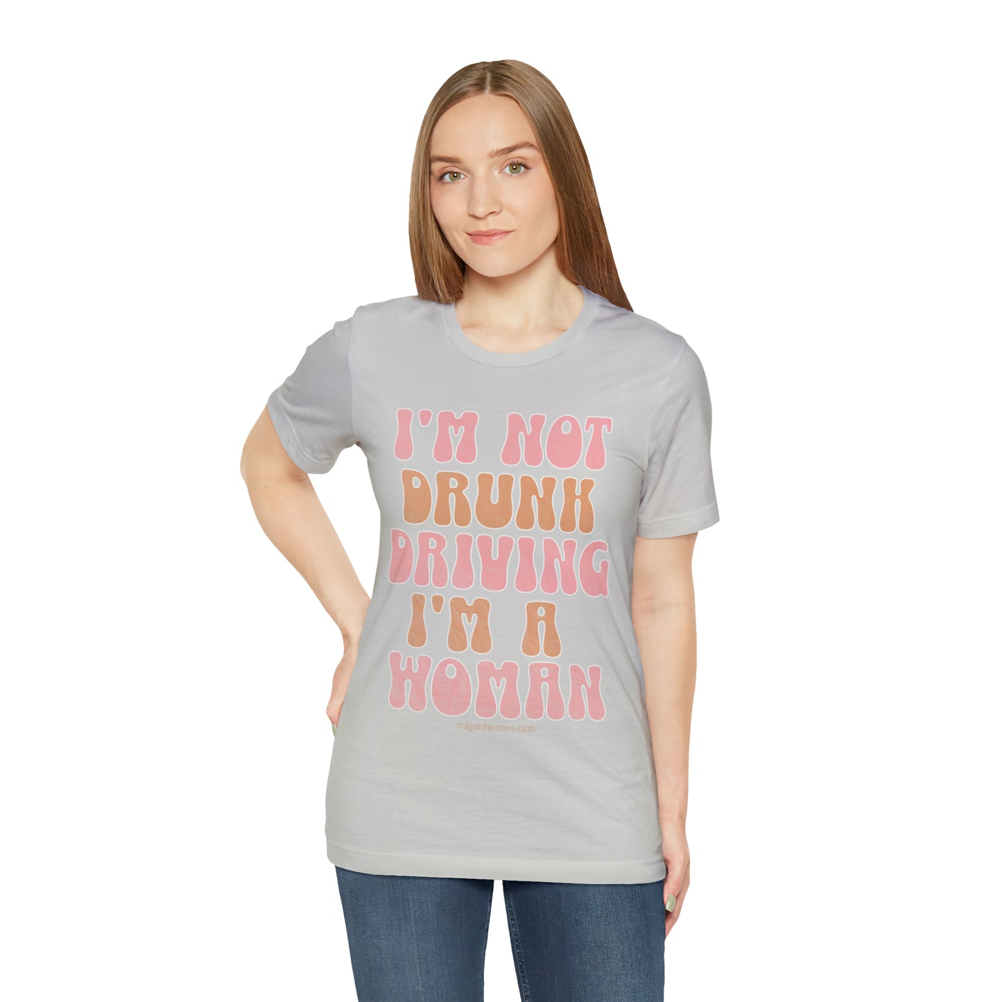Funny Woman Driver T Shirt