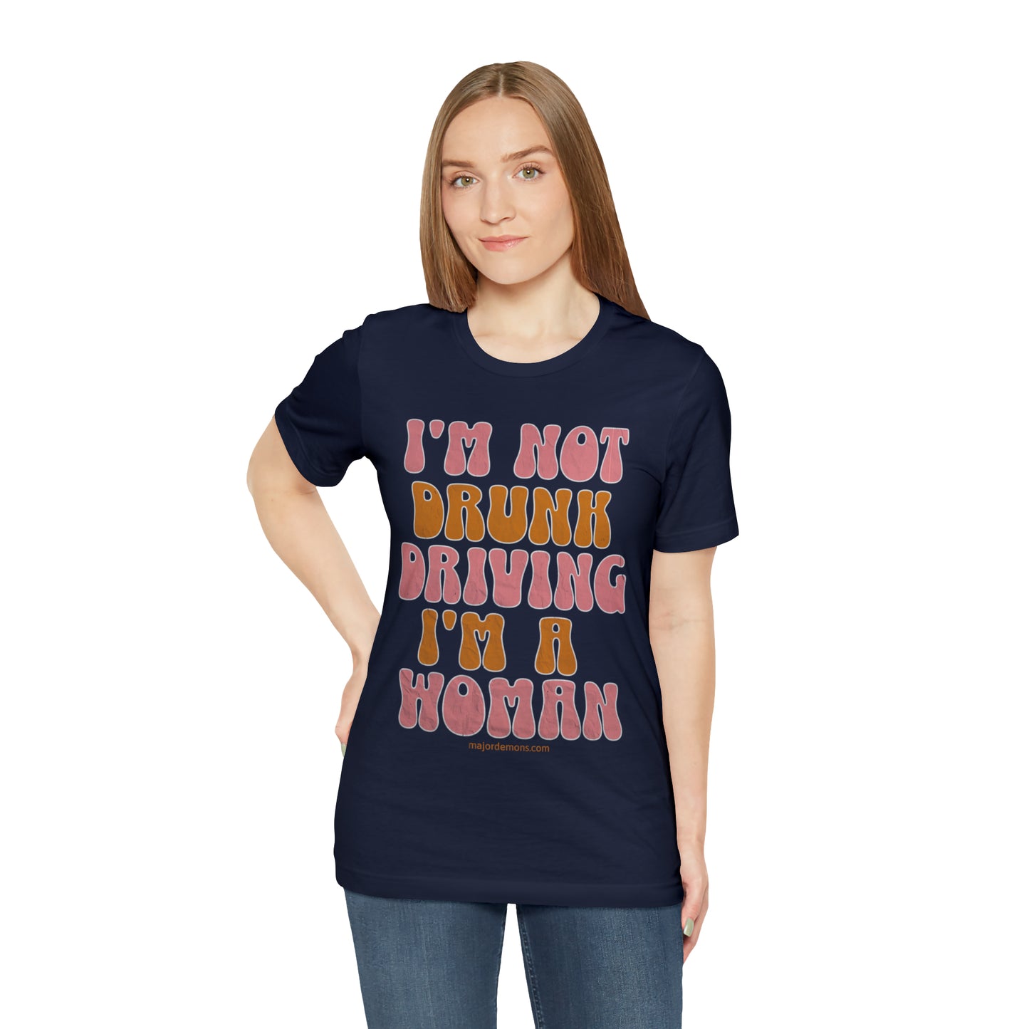 Funny Woman Driver T Shirt