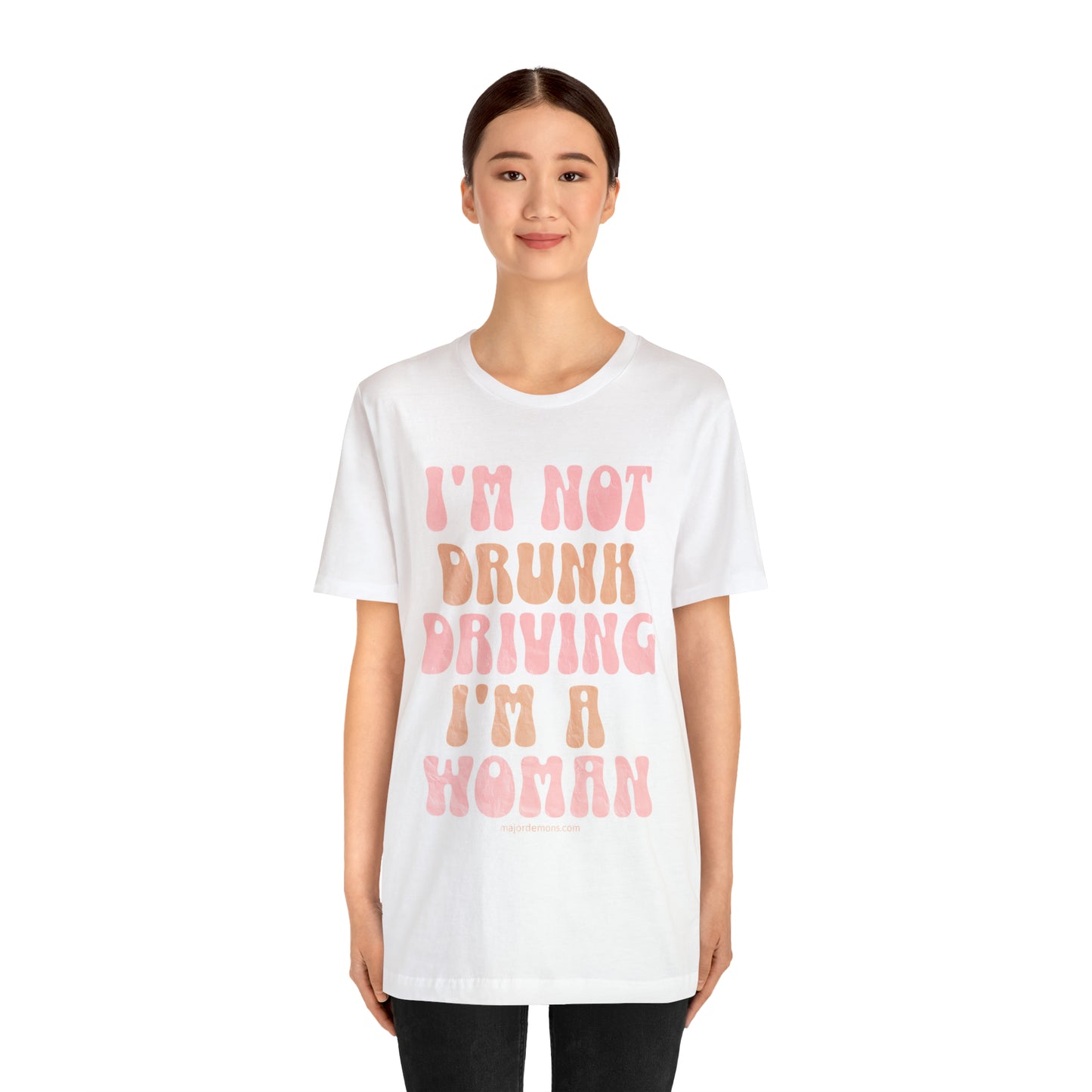 Funny Woman Driver T Shirt