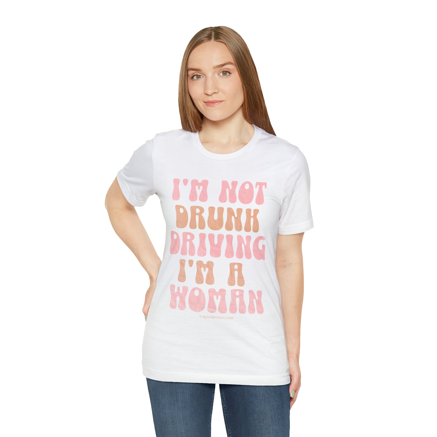 Funny Woman Driver T Shirt