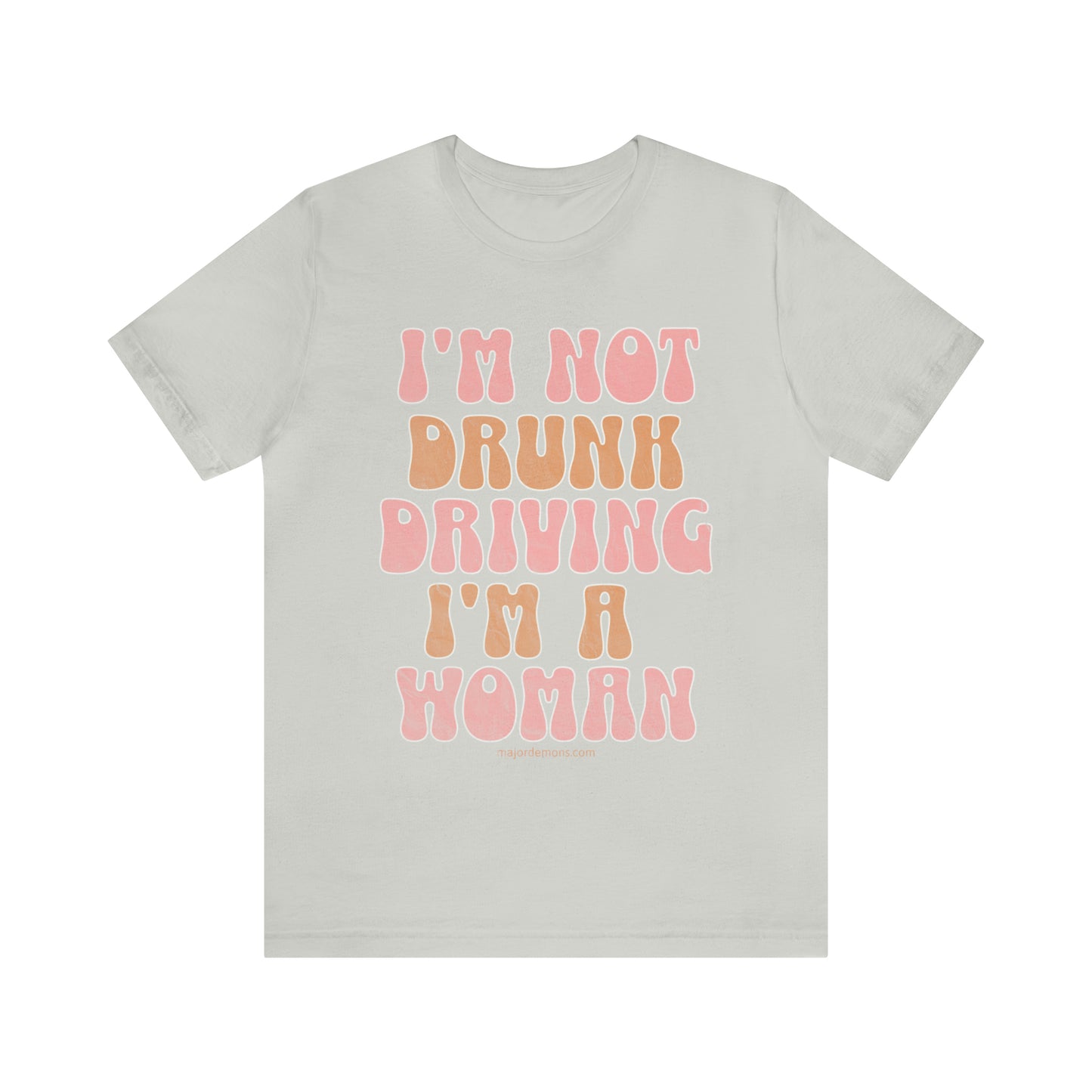 Funny Woman Driver T Shirt