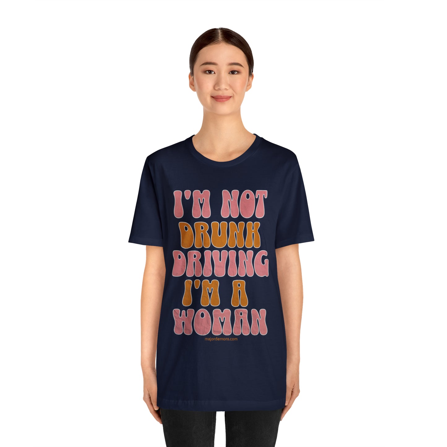 Funny Woman Driver T Shirt