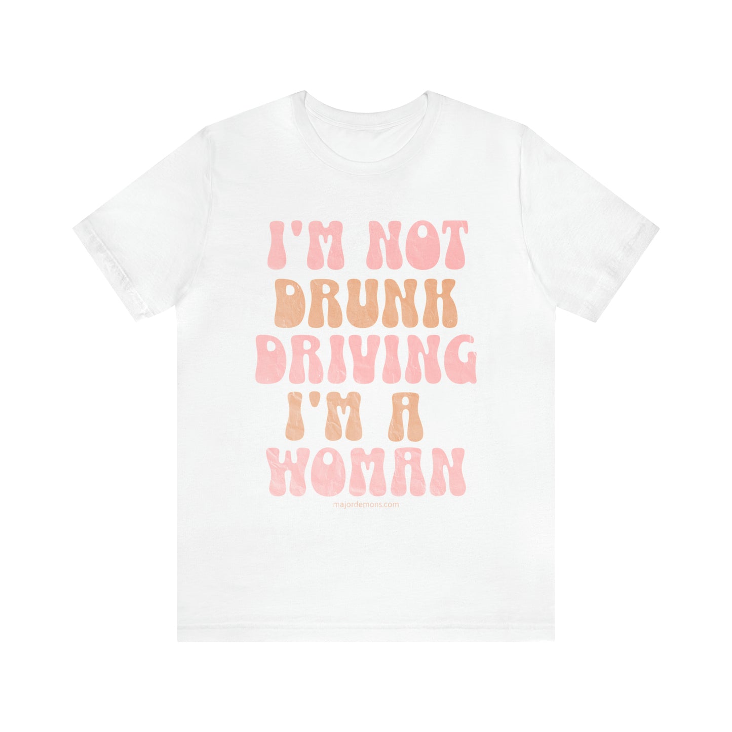 Funny Woman Driver T Shirt