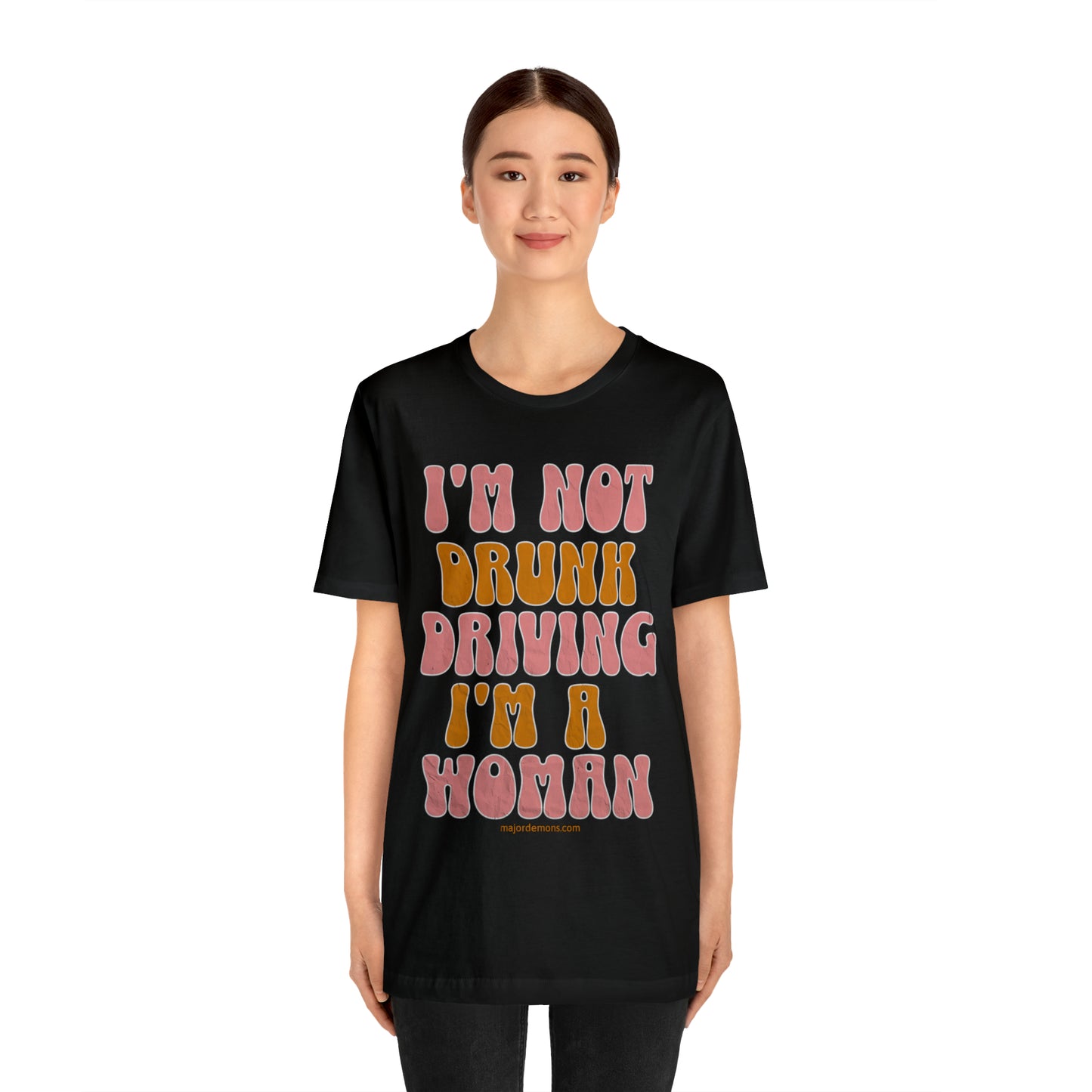 Funny Woman Driver T Shirt