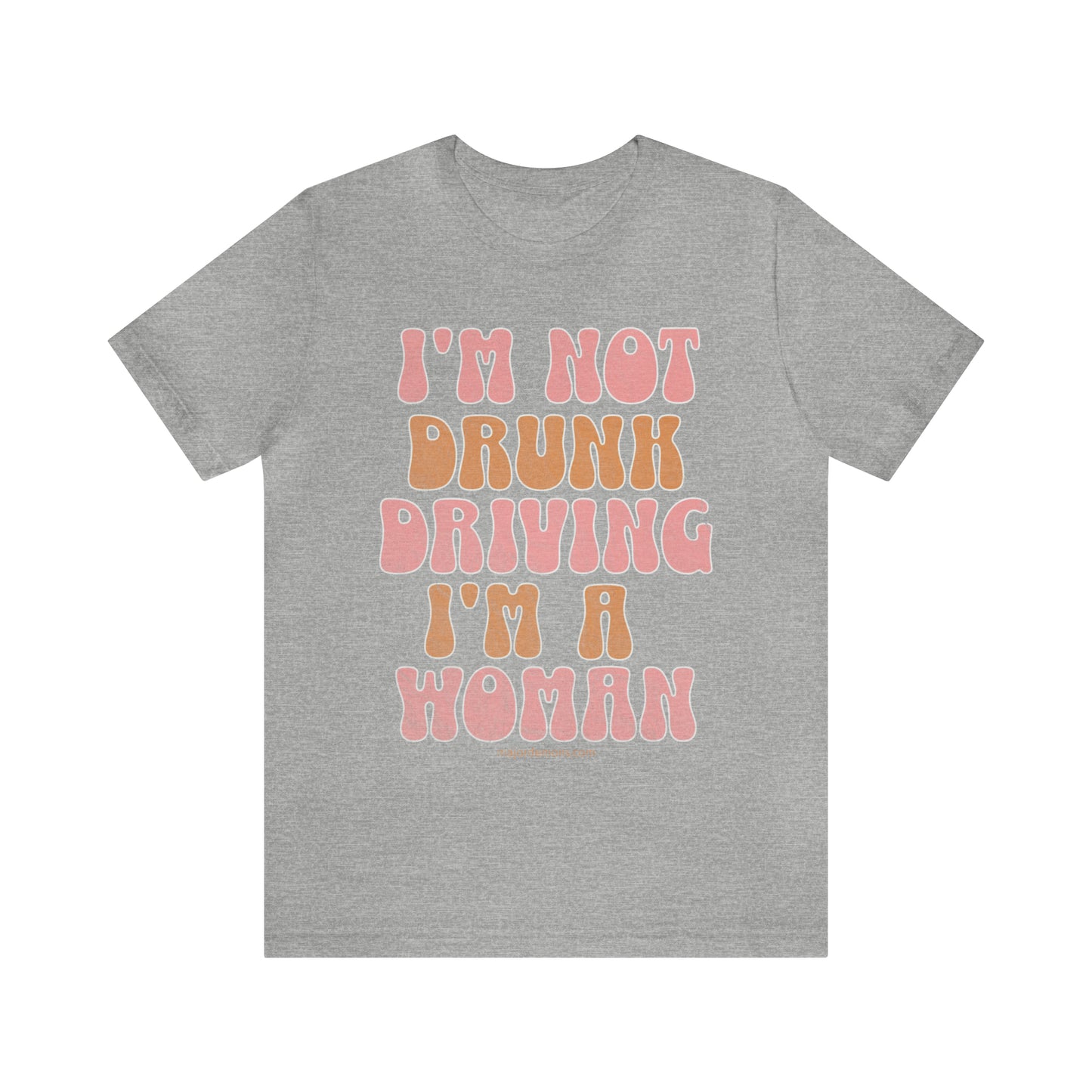 Funny Woman Driver T Shirt